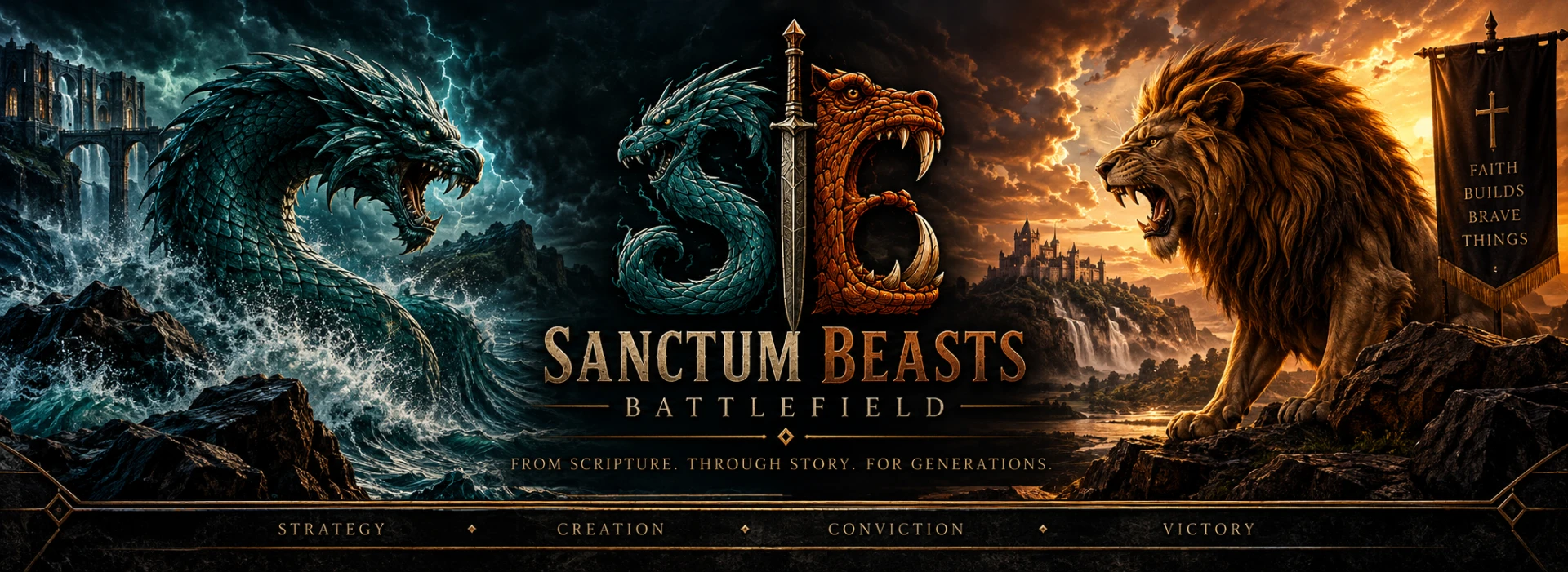 Sanctum Beasts Battlefield — from Scripture, through story, for generations