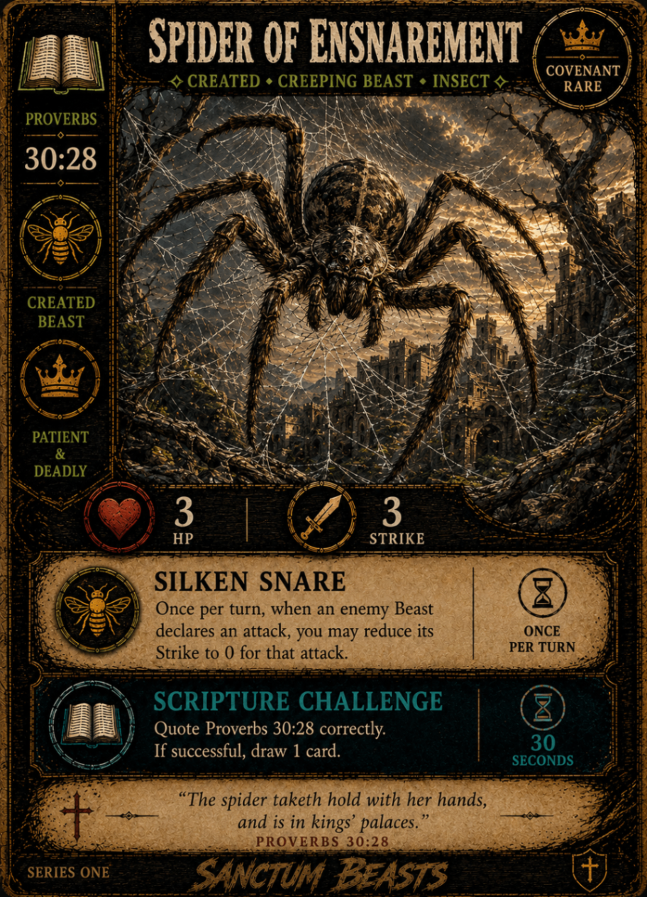 Spider of Ensnarement (Canonical Card)